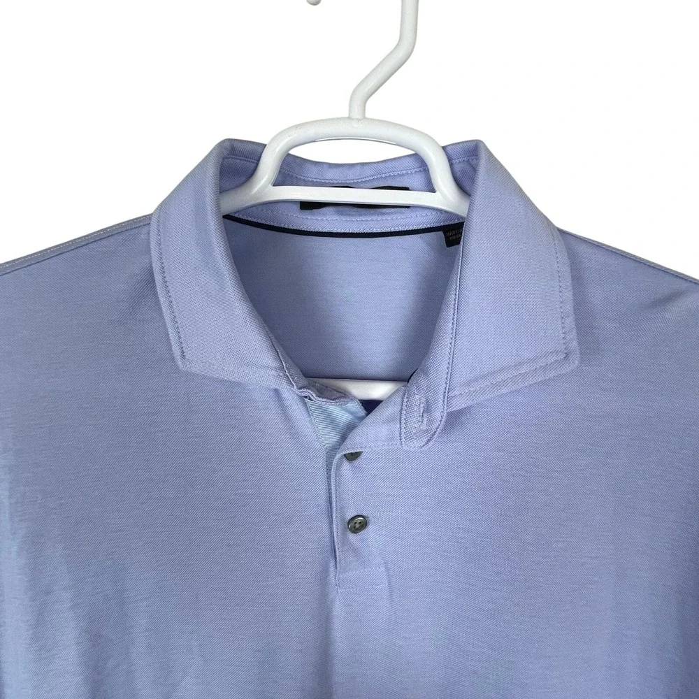 Greyson Men's‎ size XXL Light Blue Polo Shirt Short Sleeve